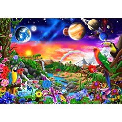 Bluebird Puzzle (70151) - "Cosmic Paradise" - 1000 Teile Puzzle