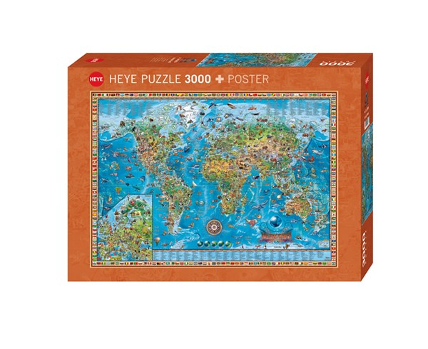 Heye (29386) - Rajko Zigic: "Amazing World" - 3000 Teile Puzzle