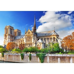 Bluebird Puzzle (70224) - "Cathédrale Notre-Dame de Paris" - 1000 Teile Puzzle