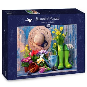 Bluebird Puzzle (70299) - "Ready for the Garden" - 1000 Teile Puzzle