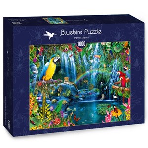 Bluebird Puzzle (70298) - "Parrot Tropics" - 1000 Teile Puzzle