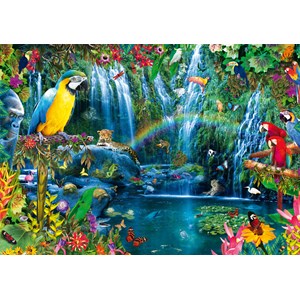 Bluebird Puzzle (70298) - "Parrot Tropics" - 1000 Teile Puzzle