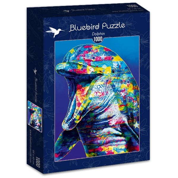 Bluebird Puzzle (70302) - "Dolphin" - 1000 Teile Puzzle
