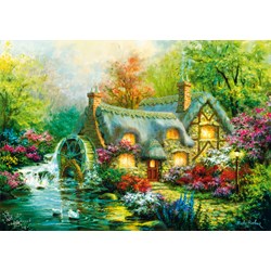 Bluebird Puzzle (70303) - "Country Retreat" - 1000 Teile Puzzle