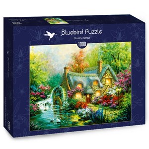 Bluebird Puzzle (70303) - "Country Retreat" - 1000 Teile Puzzle