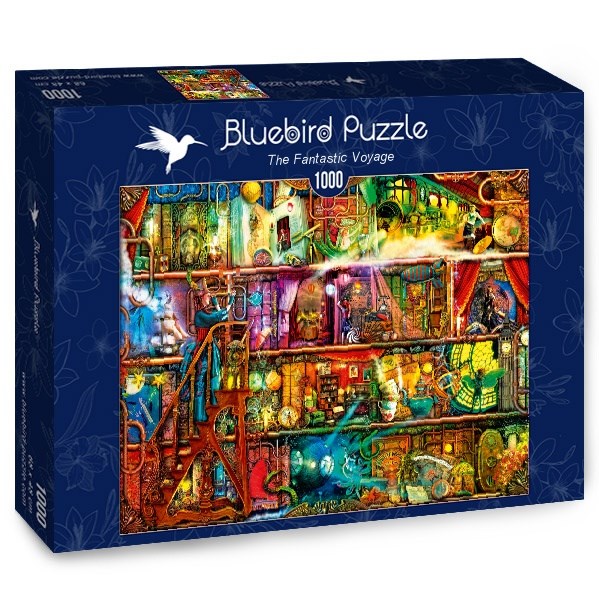 Bluebird Puzzle (70307) - Aimee Stewart: "The Fantastic Voyage" - 1000 Teile Puzzle