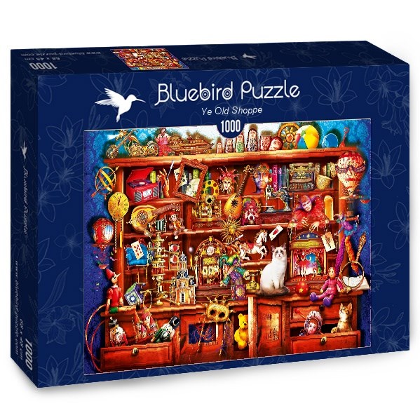 Bluebird Puzzle (70308) - Ciro Marchetti: "Ye Old Shoppe" - 1000 Teile Puzzle