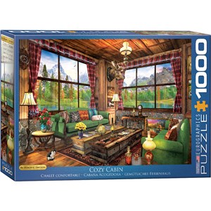 Eurographics (6000-5377) - Dominic Davison: "Haus am See" - 1000 Teile Puzzle