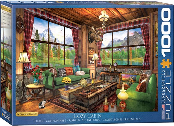 Eurographics (6000-5377) - Dominic Davison: "Haus am See" - 1000 Teile Puzzle