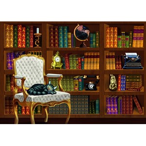 Bluebird Puzzle (70225) - "The Vintage Library" - 1000 Teile Puzzle