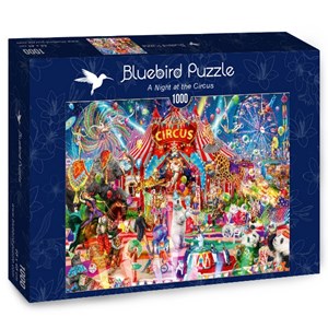 Bluebird Puzzle (70250) - Aimee Stewart: "A Night at the Circus" - 1000 Teile Puzzle
