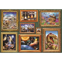 Bluebird Puzzle (70233) - Adrian Chesterman: "Boy's 8 Gallery" - 1000 Teile Puzzle