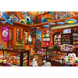 Bluebird Puzzle (70227) - "Toy Shoppe Hidden" - 1000 Teile Puzzle