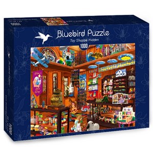 Bluebird Puzzle (70227) - "Toy Shoppe Hidden" - 1000 Teile Puzzle