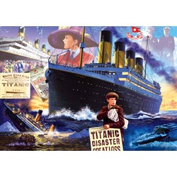 Bluebird Puzzle (70231) - Steve Crisp: "Titanic" - 1000 Teile Puzzle