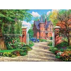 Clementoni (35010) - Dominic Davison: "The Red Brick Cottage" - 500 Teile Puzzle
