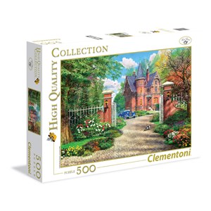 Clementoni (35010) - Dominic Davison: "The Red Brick Cottage" - 500 Teile Puzzle