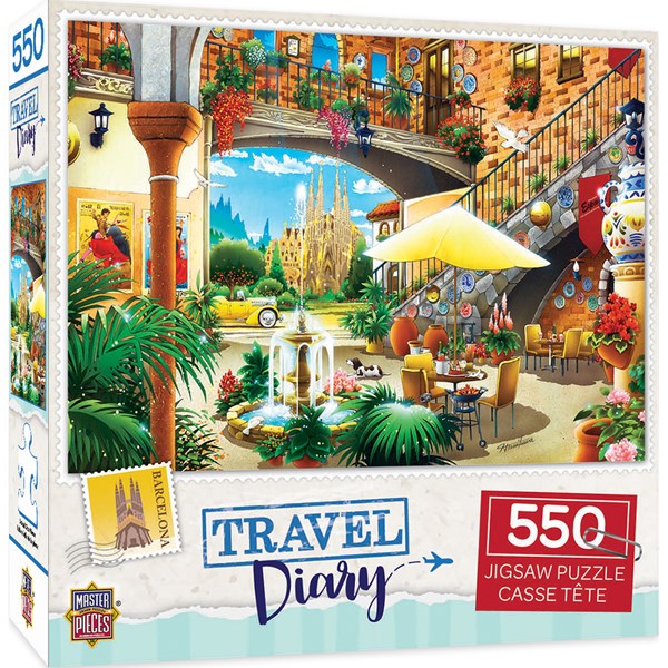 MasterPieces (31975) - "Barcelona" - 550 Teile Puzzle