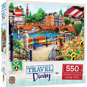 MasterPieces (31974) - "Amsterdam" - 550 Teile Puzzle