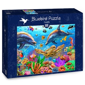 Bluebird Puzzle (70189) - Adrian Chesterman: "Sealife" - 500 Teile Puzzle