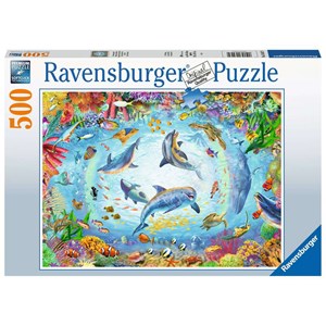 Ravensburger (16447) - "Fantastisches Tauchen" - 500 Teile Puzzle