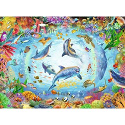 Ravensburger (16447) - "Fantastisches Tauchen" - 500 Teile Puzzle