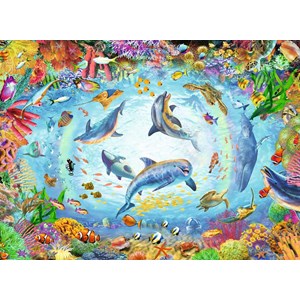 Ravensburger (16447) - "Fantastisches Tauchen" - 500 Teile Puzzle