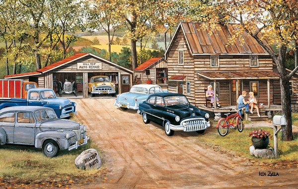 SunsOut (39733) - Ken Zylla: "The Chaperone" - 500 Teile Puzzle