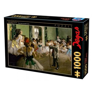 Educa (72801) - Edgar Degas: "Tanzschule" - 1000 Teile Puzzle