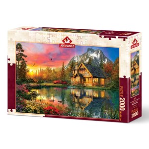 Art Puzzle (5477) - "Four Seasons In One Moment" - 2000 Teile Puzzle