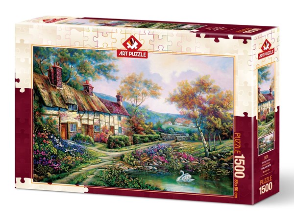 Art Puzzle (5379) - "Spring Garden" - 1500 Teile Puzzle