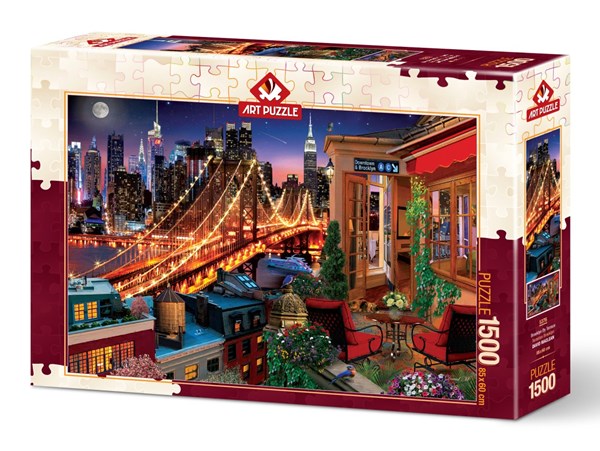 Art Puzzle (5376) - "Brooklyn By Terrace" - 1500 Teile Puzzle