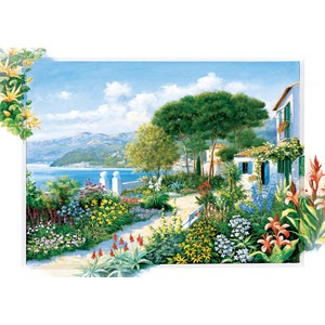 Art Puzzle (5370) - "Coastline Town" - 1500 Teile Puzzle