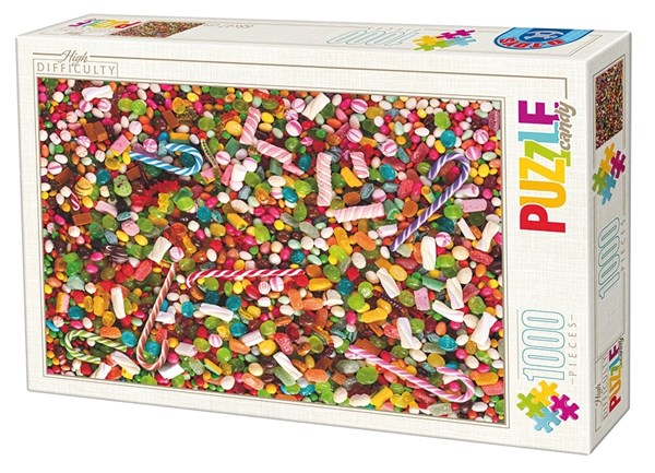 D-Toys (71958-HD02) - "Bonbons" - 1000 Teile Puzzle