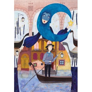 D-Toys (75246) - Kurti Andrea: "Venedig" - 1000 Teile Puzzle