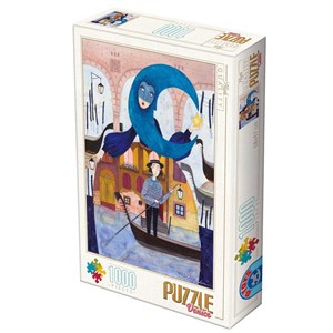 D-Toys (75246) - Kurti Andrea: "Venedig" - 1000 Teile Puzzle