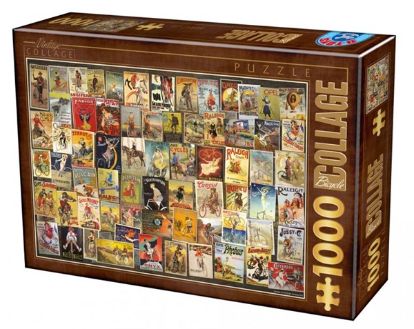 D-Toys (75284) - "Bicycle" - 1000 Teile Puzzle