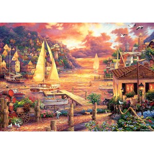 Art Puzzle (5524) - Chuck Pinson: "The Golden Sea" - 3000 Teile Puzzle