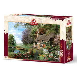Art Puzzle (5522) - "Away From The City" - 3000 Teile Puzzle