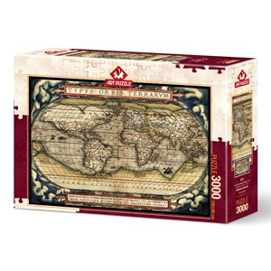Art Puzzle (5521) - "The First Modern Atlas" - 3000 Teile Puzzle