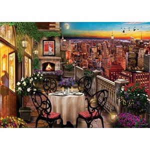 Art Puzzle (5184) - "Dinner at New York" - 1000 Teile Puzzle