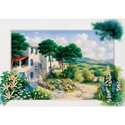 Art Puzzle (5180) - "At Summerhouse" - 1000 Teile Puzzle