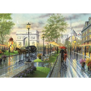 Art Puzzle (4225) - "Spring Walk, Paris" - 1000 Teile Puzzle