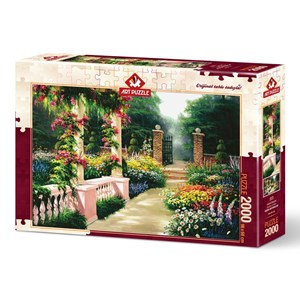 Art Puzzle (4570) - "Garden of Eden" - 2000 Teile Puzzle