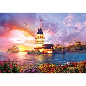 Art Puzzle (5179) - "The Maiden's Tower" - 1000 Teile Puzzle