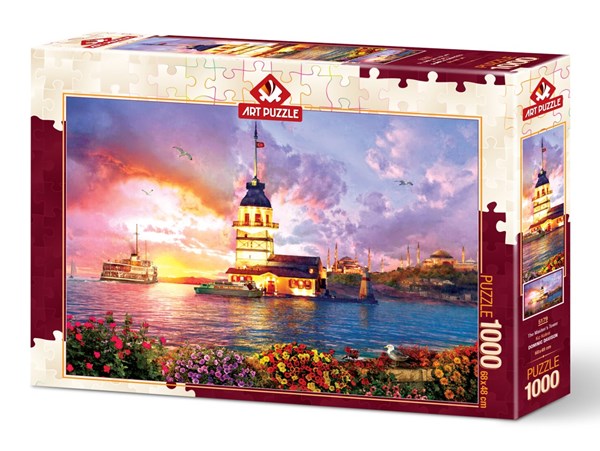 Art Puzzle (5179) - "The Maiden's Tower" - 1000 Teile Puzzle