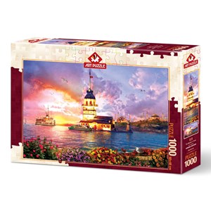 Art Puzzle (5179) - "The Maiden's Tower" - 1000 Teile Puzzle