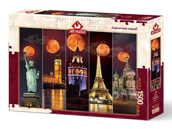 Art Puzzle (4548) - "Blood Moon" - 1500 Teile Puzzle