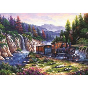 Art Puzzle (4233) - "Zugreisen" - 1000 Teile Puzzle
