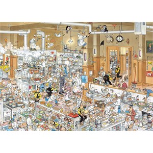 Jumbo (19085) - Jan van Haasteren: "Die Küche" - 500 Teile Puzzle